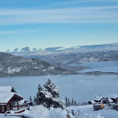 Ferienhaus Cabin With Breathtaking Views! Kviteseid